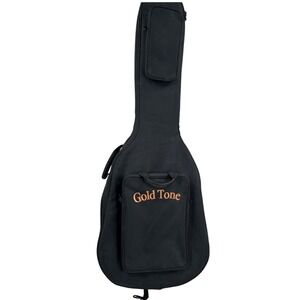 Gold Tone Padded Guitar Case Gig Bag Soft Case Black Backpack Straps